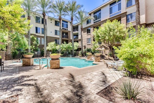 1701 E Colter St Unit 491, Phoenix, AZ 85016 - community pool featuring a patio