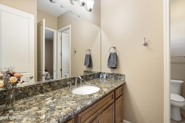 2378 N 158th Dr, Goodyear, AZ 85395 - bathroom featuring toilet and vanity