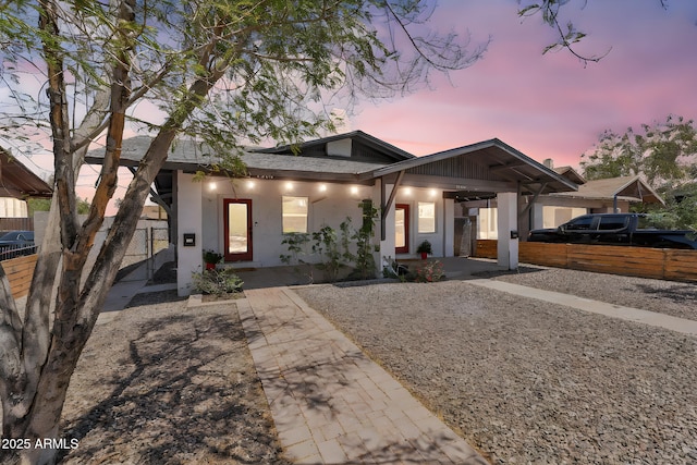 1306 E Fillmore St, Phoenix, AZ 85006 - view of front of property featuring a porch and stucco siding