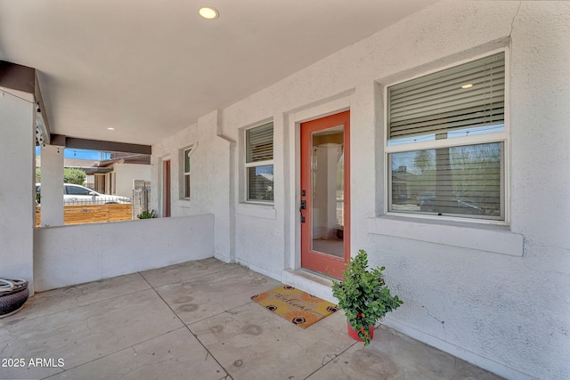 1306 E Fillmore St, Phoenix, AZ 85006 - property entrance featuring stucco siding