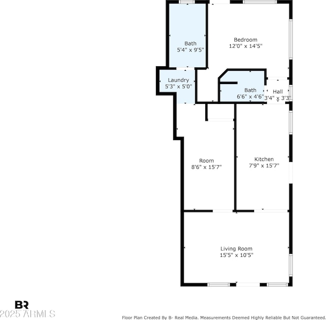 1306 E Fillmore St, Phoenix, AZ 85006 - floor plan / room layout