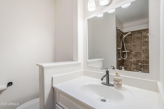 8713 E Sage Dr, Scottsdale, AZ 85250 - bathroom featuring vanity and toilet