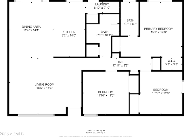 8713 E Sage Dr, Scottsdale, AZ 85250 - property floor plan