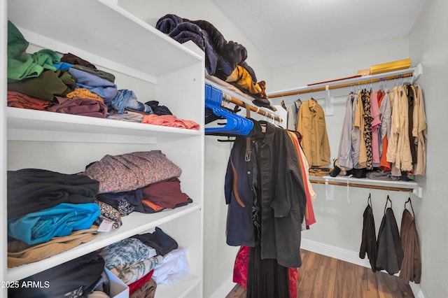 7405 W Elwood St, Phoenix, AZ 85043 - spacious closet with wood finished floors