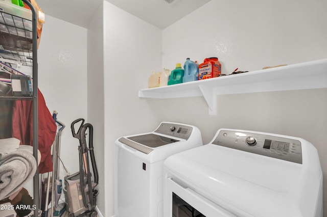 7405 W Elwood St, Phoenix, AZ 85043 - laundry room with separate washer and dryer