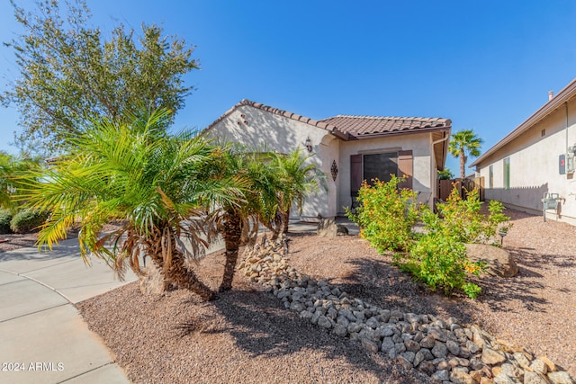 view of mediterranean / spanish home