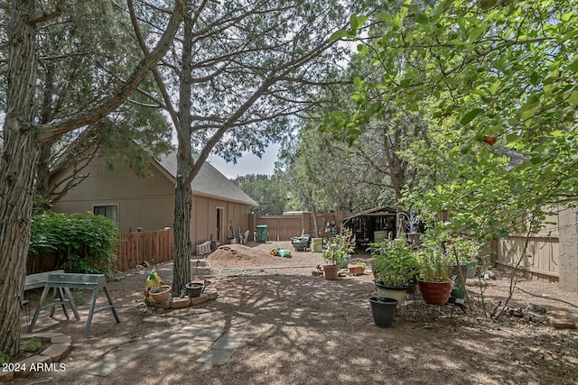 view of patio / terrace featuring a fenced backyard