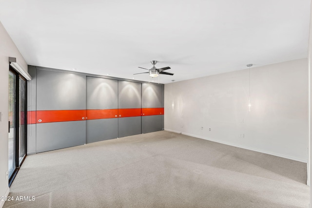 7385 E Pleasant Run, Scottsdale, AZ 85258 - unfurnished room with ceiling fan and carpet