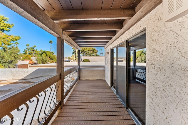 7385 E Pleasant Run, Scottsdale, AZ 85258 - view of deck