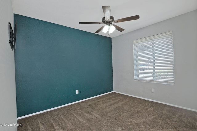 927 N Somerset Cir, Mesa, AZ 85205 - spare room featuring carpet floors and ceiling fan