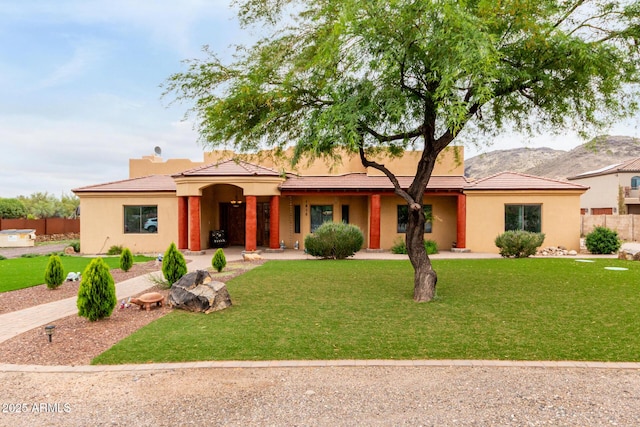 1815 W Maddock Rd, Phoenix, AZ 85086 - view of front of property with a tile roof and stucco siding