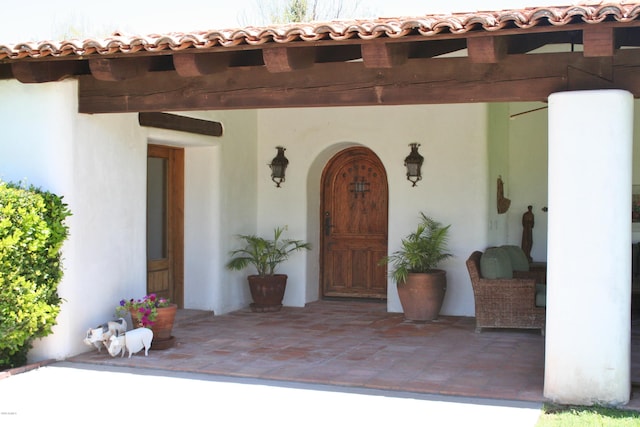 view of property entrance