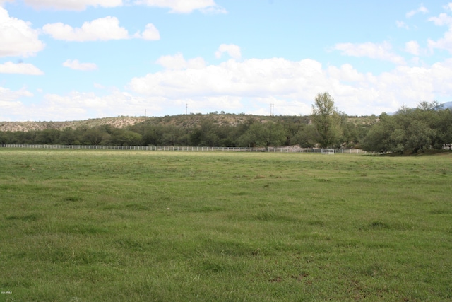 view of nature featuring a rural view