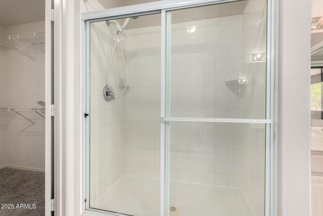 15380 N 100th St Unit 1106, Scottsdale, AZ 85260 - full bath featuring a walk in closet and a shower stall