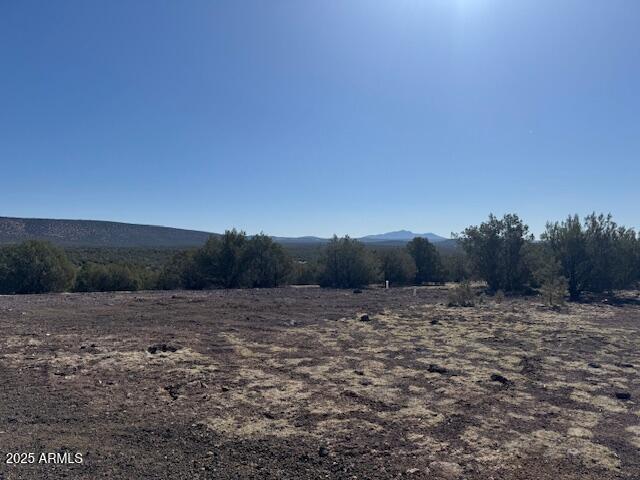 property view of mountains with a rural view