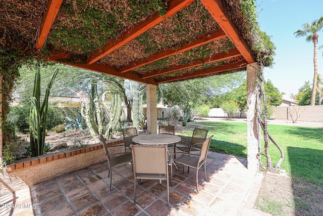 view of patio / terrace