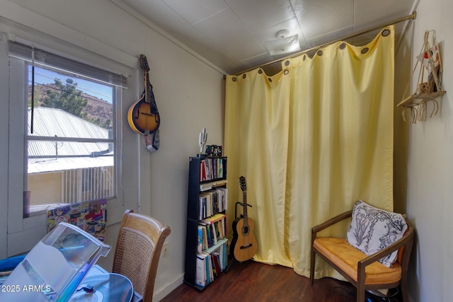 514 Brophy Ave, Bisbee, AZ 85603 - office space featuring dark wood-type flooring