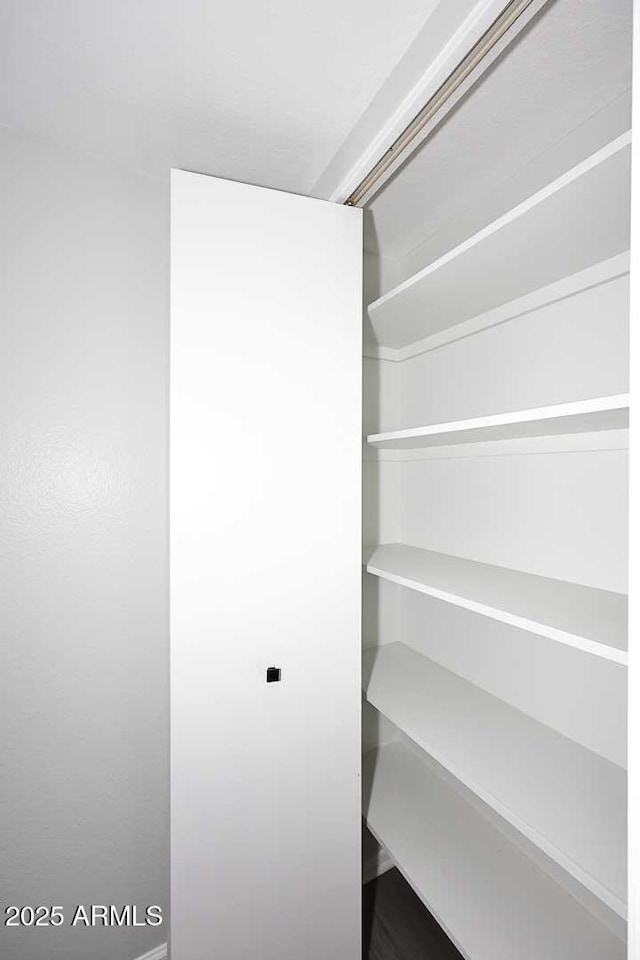 view of closet