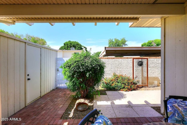 view of patio / terrace