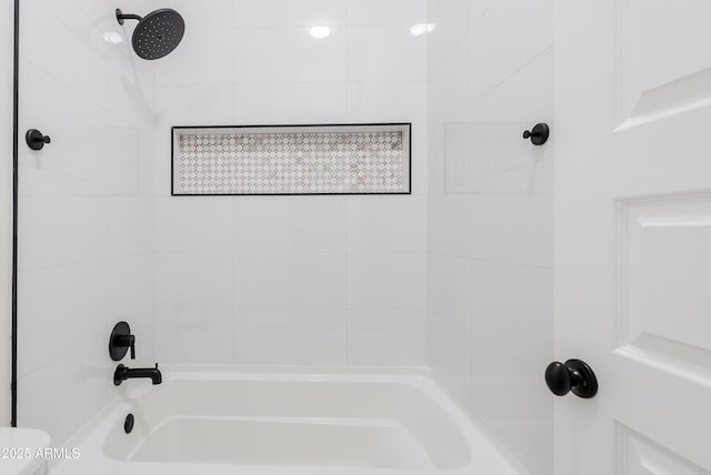 3145 E Boot Track Trl, Gilbert, AZ 85296 - bathroom with shower / bath combination and toilet