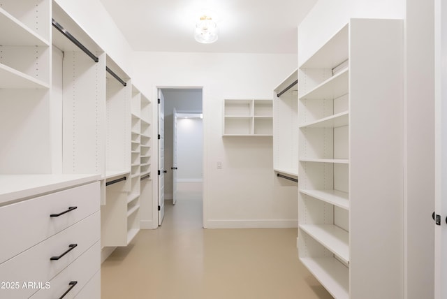 view of spacious closet