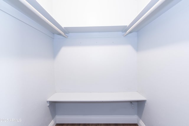 1006 S Una Ave, Tempe, AZ 85281 - walk in closet featuring wood finished floors