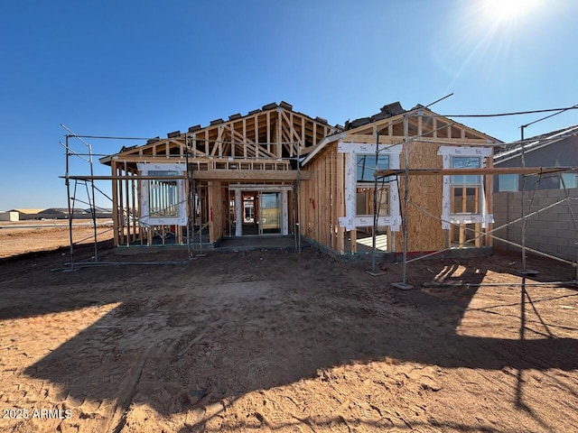 view of rear view of house