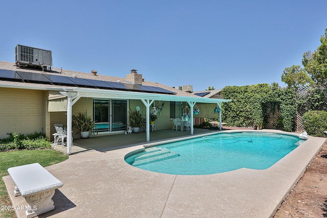 5349 W Acapulco Ln, Glendale, AZ 85306 - view of swimming pool with a patio area