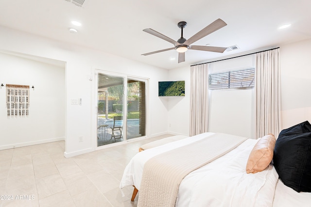 2942 N 81st Pl, Scottsdale, AZ 85251 - bedroom featuring ceiling fan