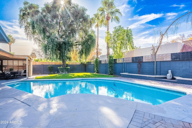 2942 N 81st Pl, Scottsdale, AZ 85251 - view of pool with a patio area