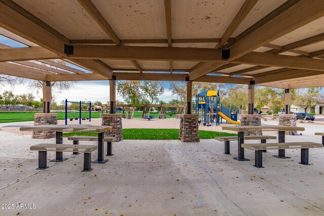 4667 E Reins Rd, Gilbert, AZ 85297 - view of home's community with a pergola