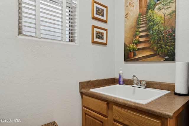 bathroom featuring sink