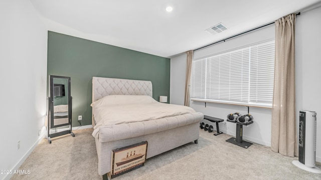 3117 E Hayfield Way, San Tan Valley, AZ 85140 - bedroom featuring carpet, baseboards, and recessed lighting