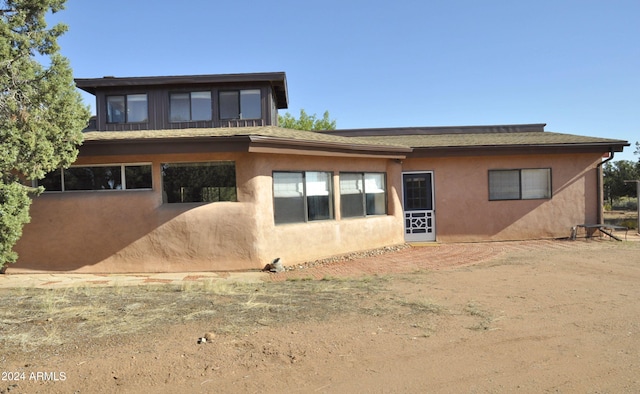 view of back of property