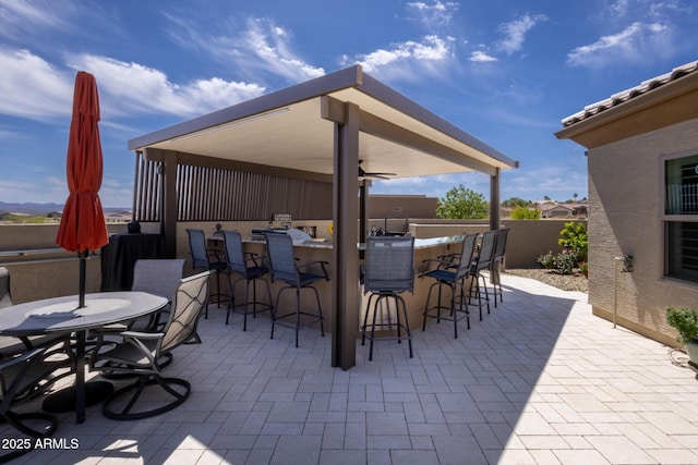 965 Calle Azul, Wickenburg, AZ 85390 - view of patio / terrace with fence