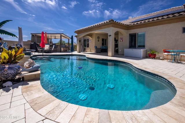 965 Calle Azul, Wickenburg, AZ 85390 - view of pool featuring a patio