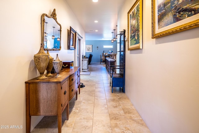 965 Calle Azul, Wickenburg, AZ 85390 - corridor featuring recessed lighting and light tile patterned floors