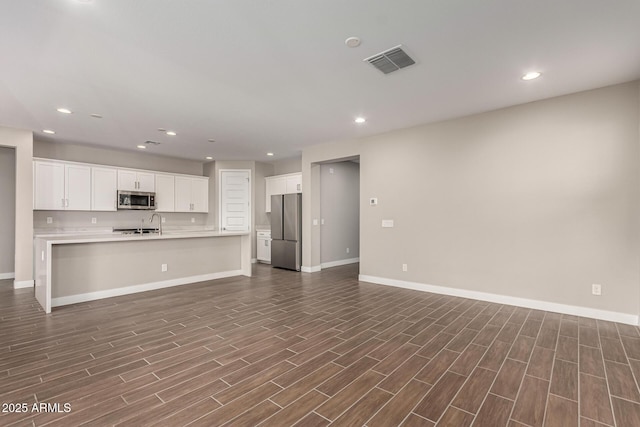 view of unfurnished living room