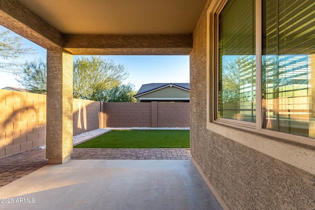 view of patio