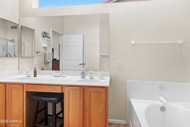 11553 W Cottontail Ct, Surprise, AZ 85378 - full bath with a bath and double vanity