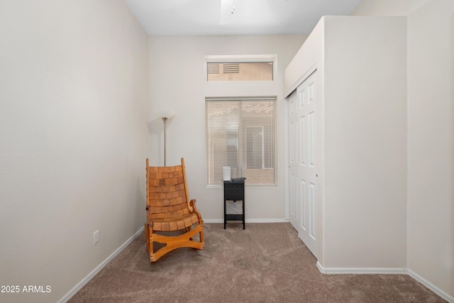 11553 W Cottontail Ct, Surprise, AZ 85378 - sitting room featuring carpet and baseboards