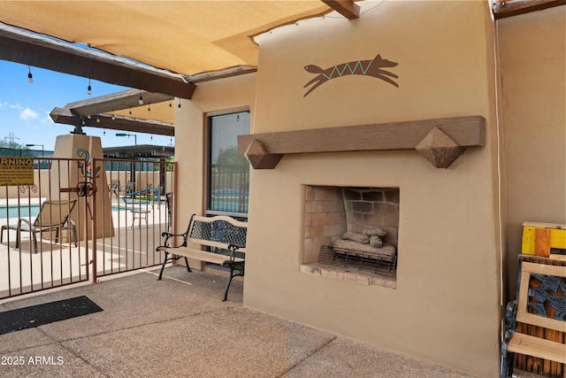 11553 W Cottontail Ct, Surprise, AZ 85378 - view of patio featuring fence