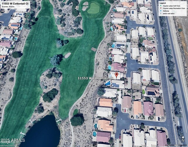 11553 W Cottontail Ct, Surprise, AZ 85378 - map of property location