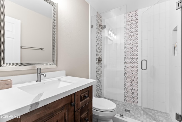 8848 E Conquistadores Dr, Scottsdale, AZ 85255 - full bath with a shower stall and vanity