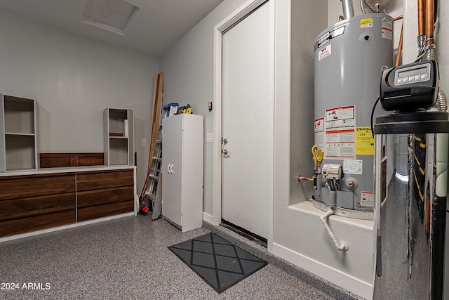 utilities with gas water heater