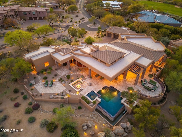 10267 E Cinder Cone Trl, Scottsdale, AZ 85262 - aerial view of property and surrounding area