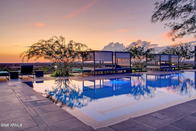 pool featuring a patio