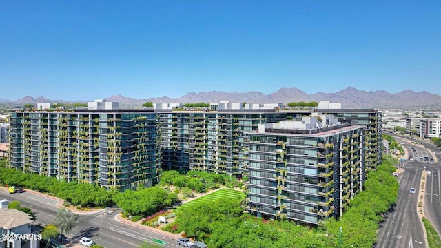 view of property featuring a view of city and a mountain view