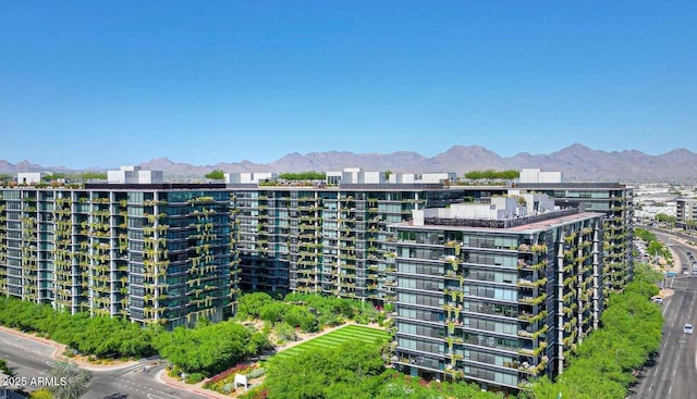 view of property featuring a view of city and a mountain view