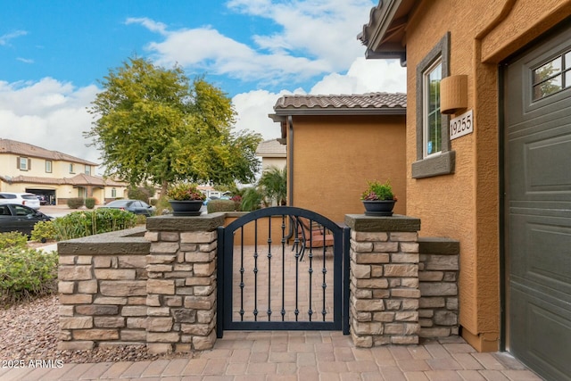 view of gate